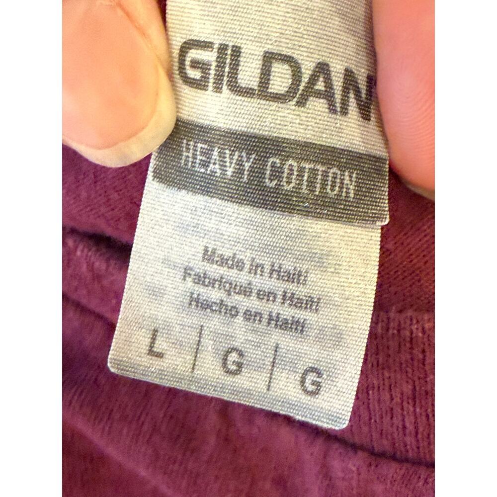 TEXAS WOMAN'S UNIVERSITY TWU Gildan Collegiate Tee T-Shirt L - Picture 4 of 6